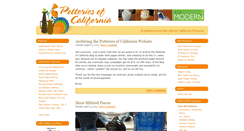 Desktop Screenshot of calpotteries.com